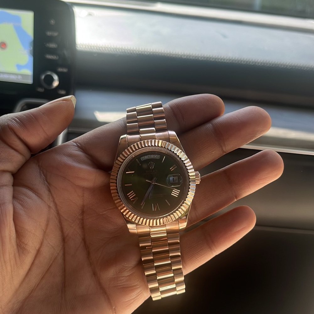 Moissanite watch plain jane